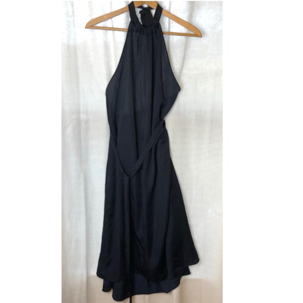 ⭕️Sold⭕️Theory Danen Halter Neck Dress Size 6 - Picture 3 of 4